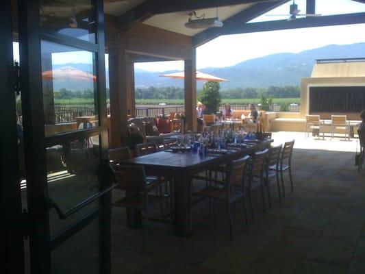 Lunch at the winery