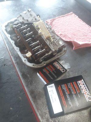 Transmission valvebody shift kit