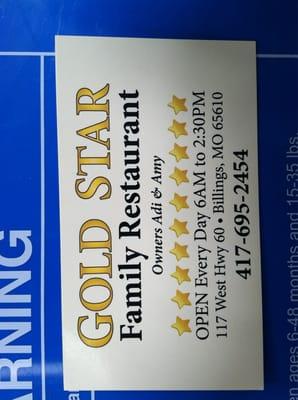 Gold Star Family Restaurant