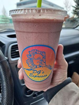 Strawberry Banana Protein Shake!