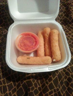 This is their cheap version of mozz sticks. Very disappointed