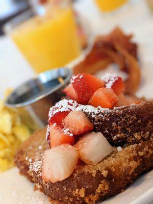 Strawberry french toast... and I didn't even get egg in my crocks