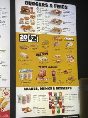 12/7/23 (thu): Drive-Thru Menu Board