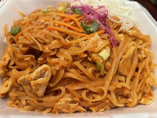 Chicken pad Thai