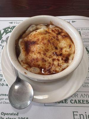 A Crock Of French Onion Soup