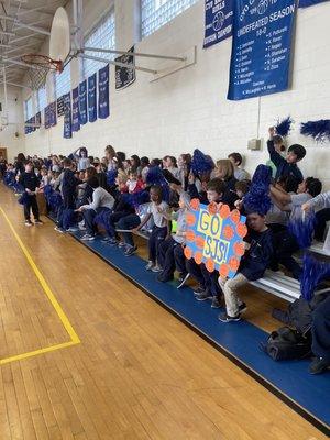 School pep rally 2019