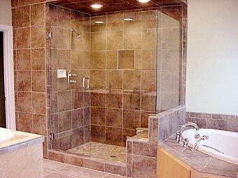 frameless shower door
we install