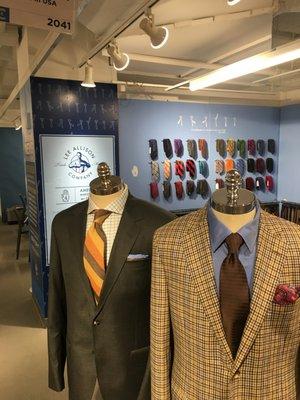 Our mannequins at the Chicago Collective menswear show.