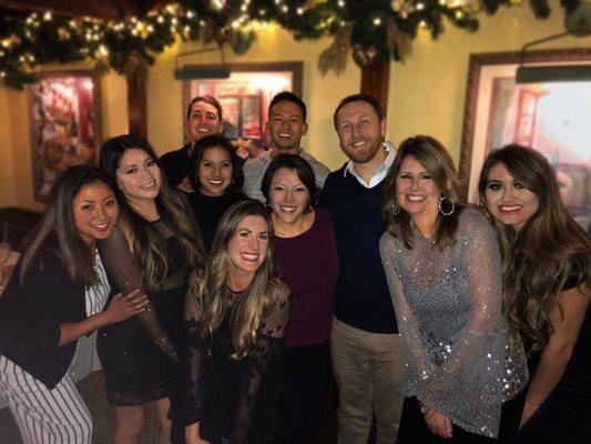 Staff Christmas party 2018