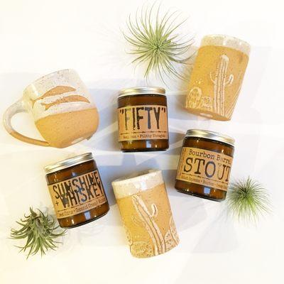 Yummy Smelling Candles & the sweetest mugs!