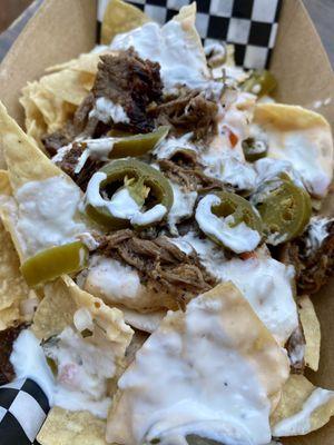 Loaded Brisket Nachos