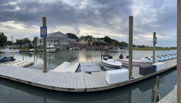 View of Marsh Walk Murrells inlet