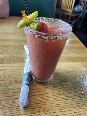 Bloody Mary-- I've tried them at many other places, expecting them to taste like Rico's, but none ever does