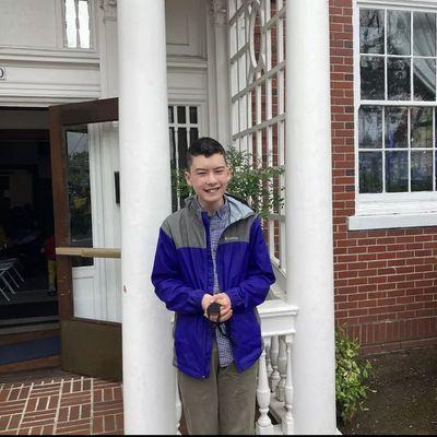 Will posing outside our latest recital after masterfully playing Divenire by Einaudi