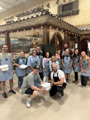 Fresh pasta class--get to keep aprons