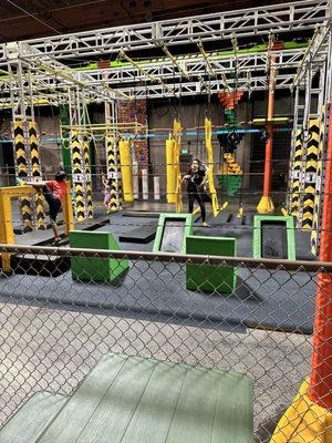 Ninja Warrior type course