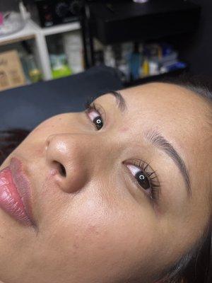 After lash lift