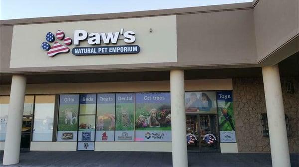 Paw's is now centrally located in the tri- cities  Located near Costco gas pumps..... And shares parking lot with Buffalo Wild Wings