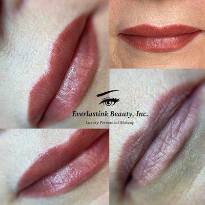 Lush lips/ lip blush tattoo