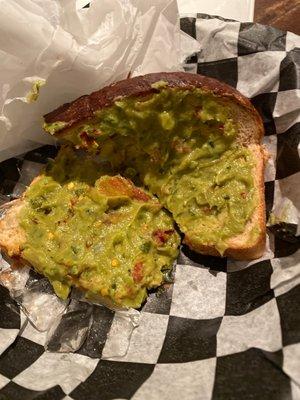 guacamole bread