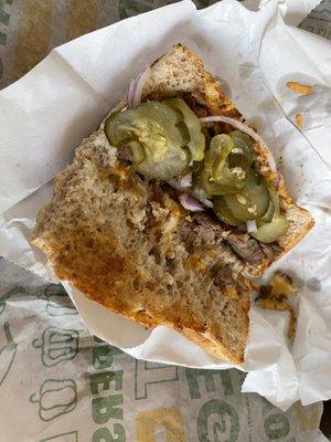 Poor Subway Melt