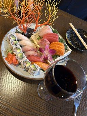 Sushi  & Samshimi Combination