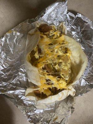 The MEGA Breakfast Taco