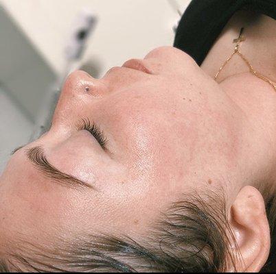 Facials also available, bookable by Gaby