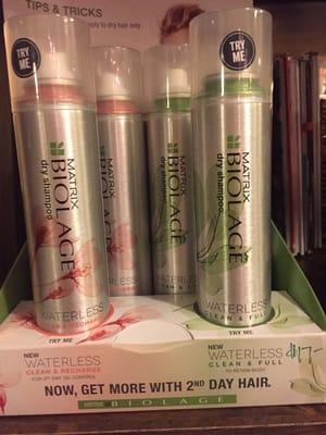 New Biolage dry shampoos!