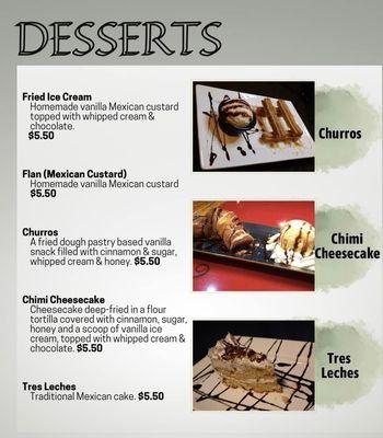 Desserts