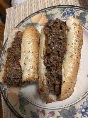 Screwball's cheesesteak