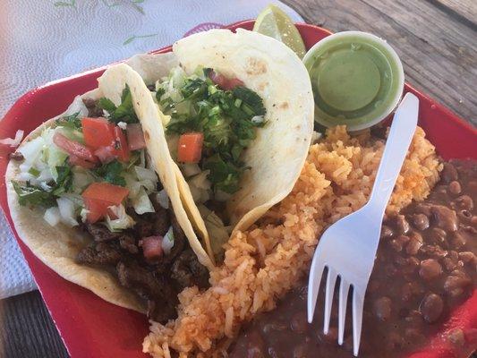 Tacos, Rice, and Beans!