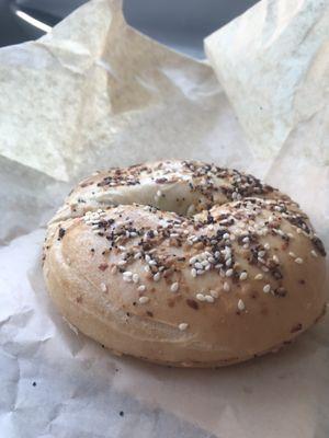 Toasted bagel with Avocado