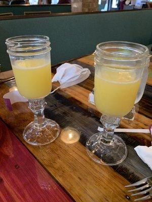 Mimosas.