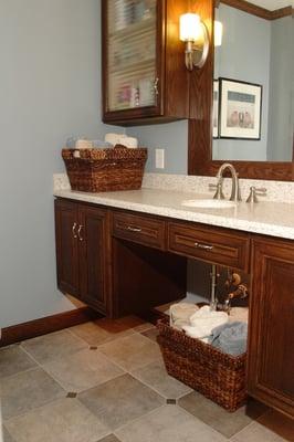 Boozer Hall Bath Remodel (Was completely gutted & redesigned)