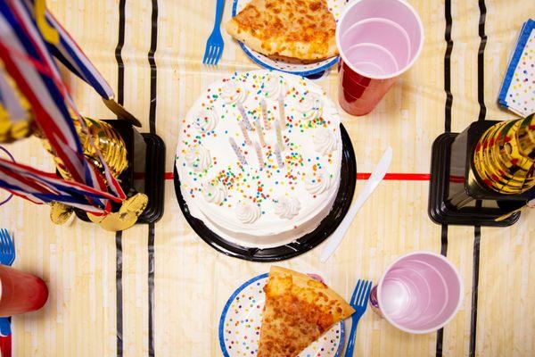 pizza party package for Kid's Birthday celebrations!