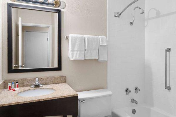 Guest room bath (accessible)