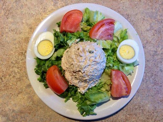 Excellent tuna salad plate! Only $4!