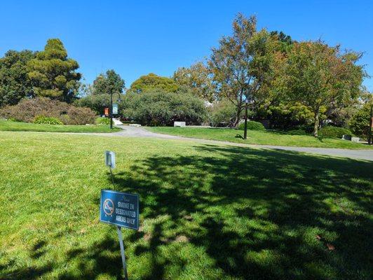 Lovely green space off pier 27