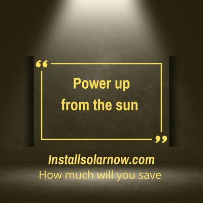 Solar power consultants Call today 561-221-2899 installsolarnow.com