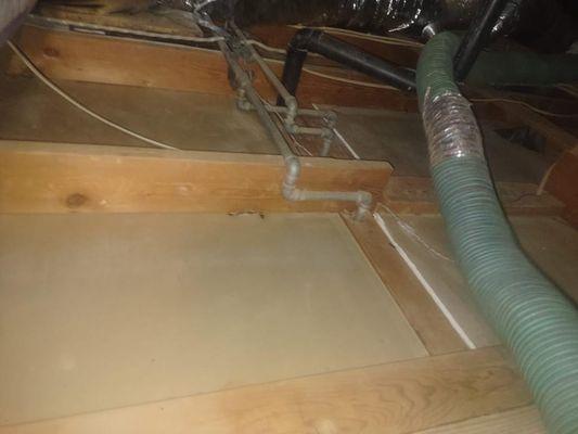 Attic cleaning