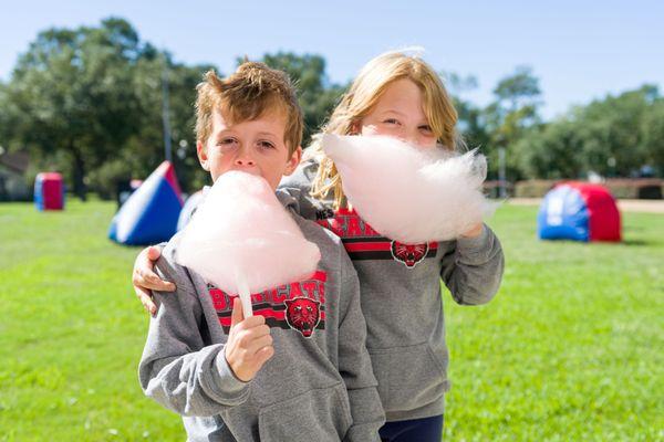 Our cotton candy machine rentals are super popular.