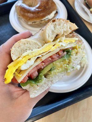 California egg sandwich