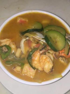 Sopa de mariscos