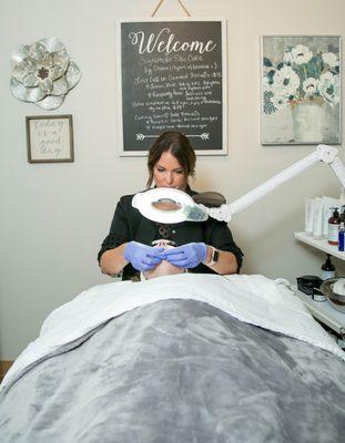 Customized facials