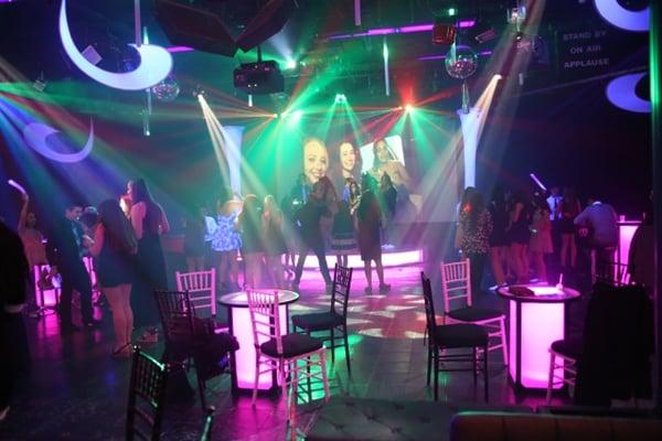 Ultra Lounge @ Powerhouse Studios East Hanover - Amazing club / lounge atmosphere. LED lights can change to any color