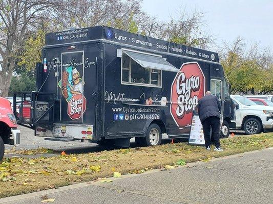 Food truck at Sac Gamers Expo