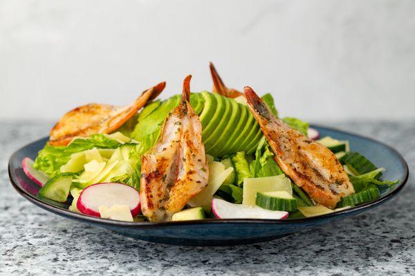 Jumbo Prawns Salad