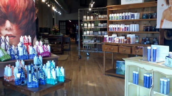 The Space carries Paul Mitchell, Davines, Brocato, Eufora, Benniefactor and Gage For Men