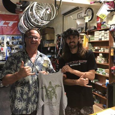 Great local shop with that Shaka Style that will add to your Biking Style!